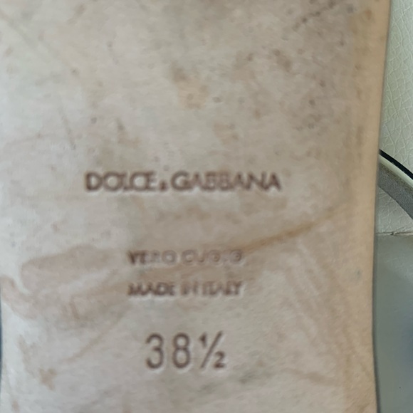 Dolce and Gabbana, nautical studded anchor sandals - Picture 13 of 13